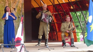 1 июля в Городском парке им.И.Я.Кривощёкова г. Кудымкара прошла концертная программа, посвящённая Дню ветеранов боевых действий